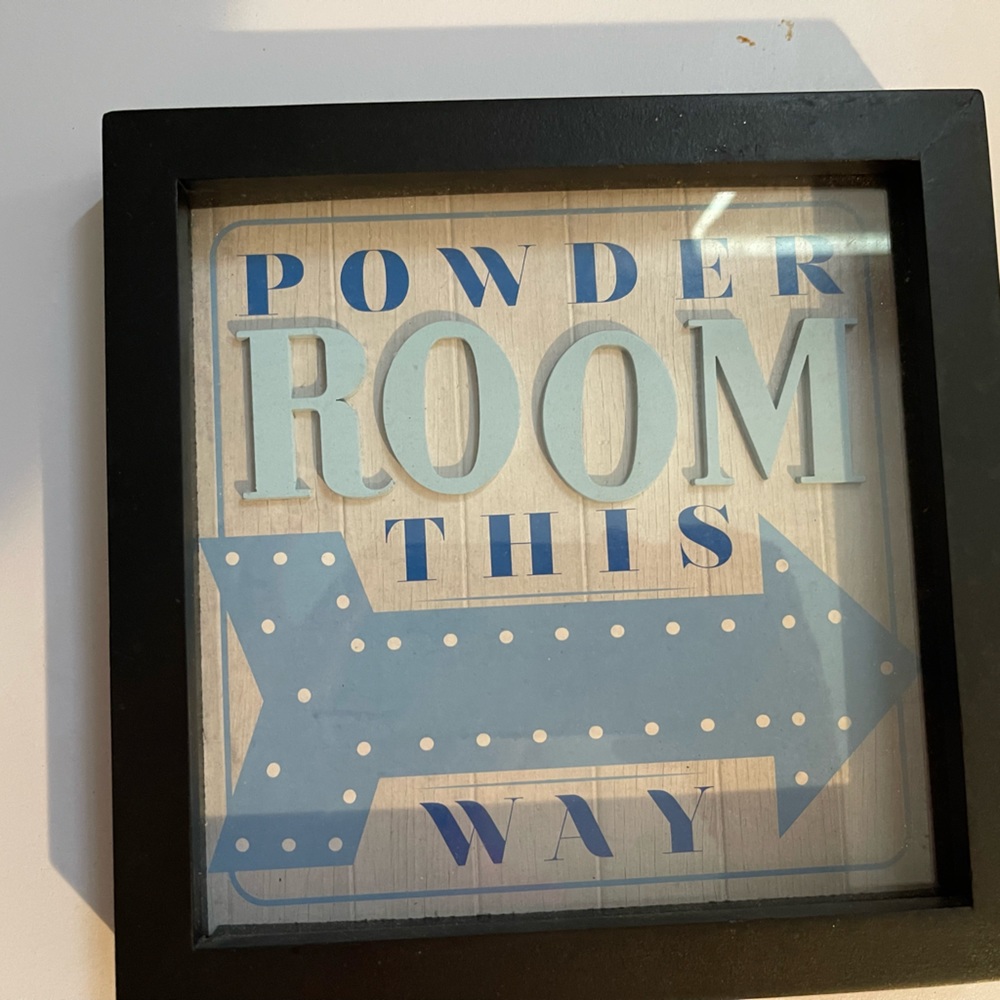 Powder Room Home Decor